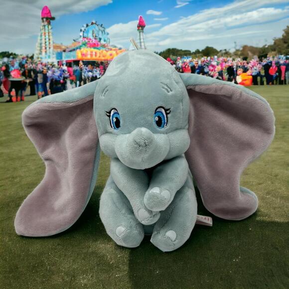 Ty Other - 2020 Ty Beanie Babies Disney Sparkle Dumbo Plush Stuffed Toy Floppy Ears